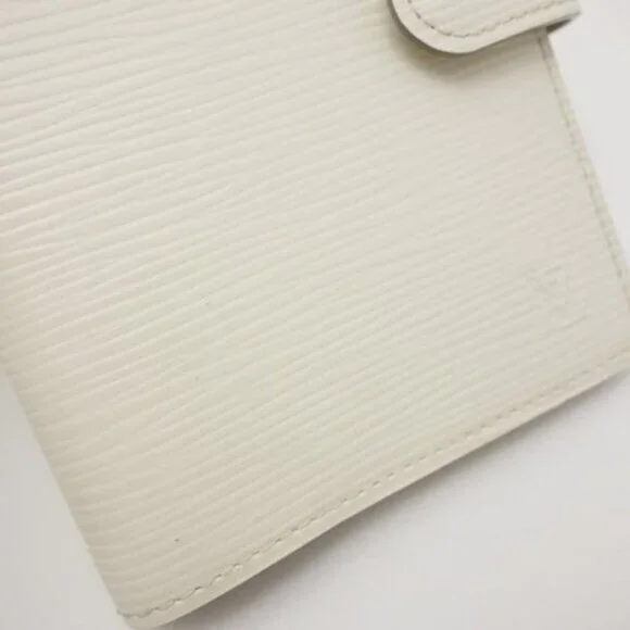 Authentic Louis Vuitton Ring Agenda Cover PM Passport Holder Planner Epi Leather - Picture 5 of 11